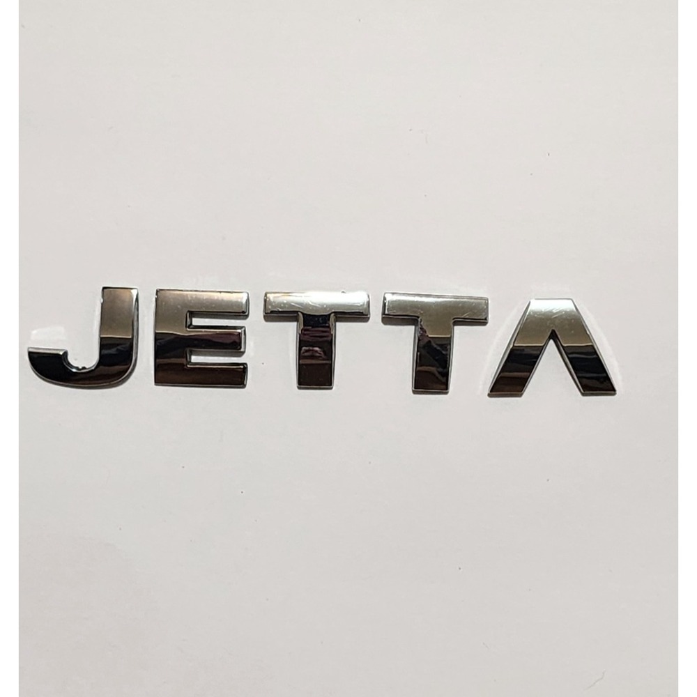 VW Jetta Trunk Emblem Symbol Letter Badge 1999-2005